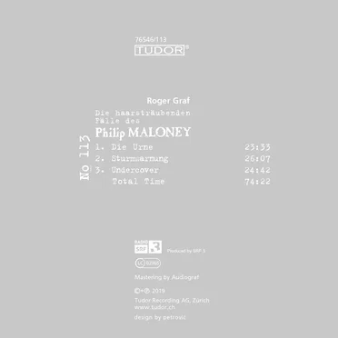 Die haarsträubenden Fälle des Philip Maloney, N° 113 by Roger Graf - album cover