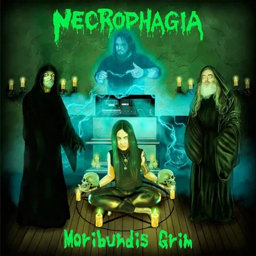 Moribundis Grim by Necrophagia - album cover