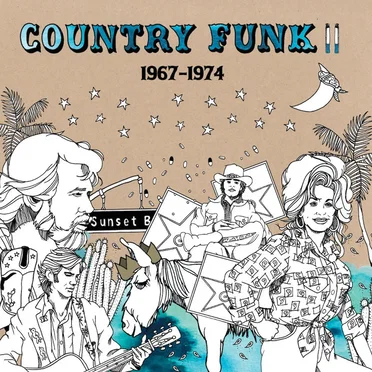 Country Funk II: 1967–1974 by Various Artists - album cover