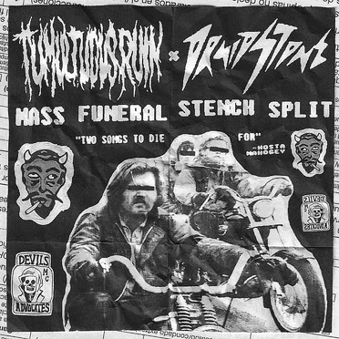 Mass Funeral Stench by Druid Stone - album cover