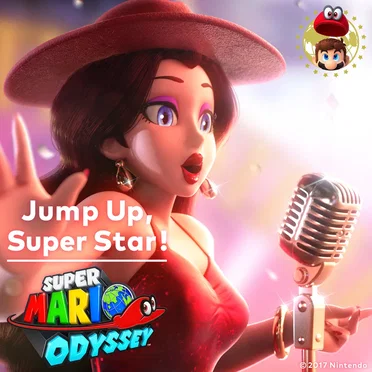 Jump Up, Super Star! by The Super Mario Players - album cover