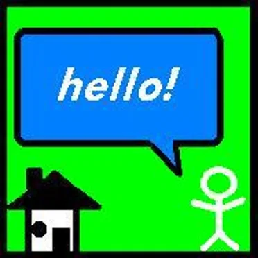 "say hello"