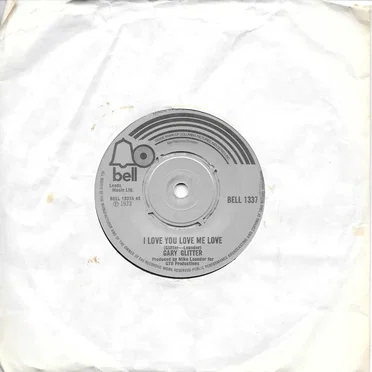 I Love You Love Me Love by Gary Glitter - album cover