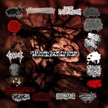 19 Sickening Act of Parasiticide Discharging Embryonic Fluids by Various Artists - album cover