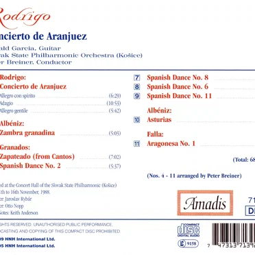 Concierto de Aranjuez by Various Artists - album cover