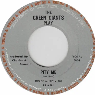 Pity Me / You're Going To Lose That Girl by The Green Giants - album cover