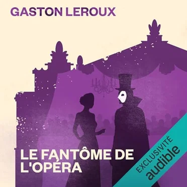 Le Fantôme de l'Opéra by Gaston Leroux - album cover