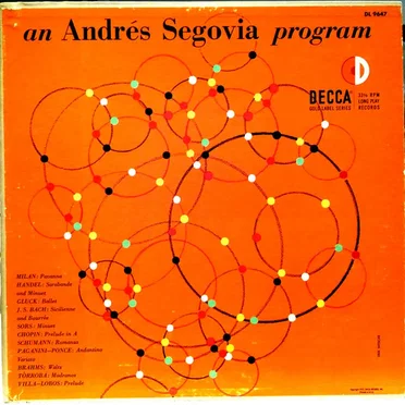 An Andrés Segovia Program