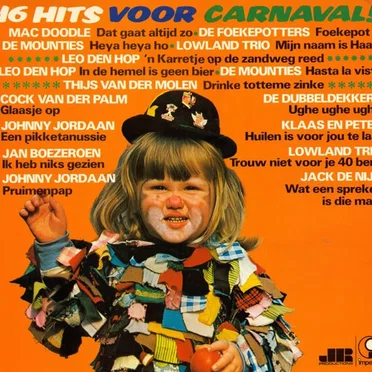 16 hits voor carnaval by Various Artists - album cover