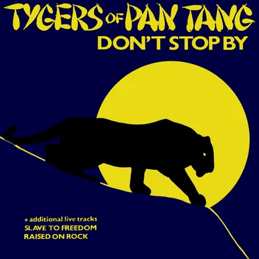 Don't Stop By by Tygers of Pan Tang - album cover