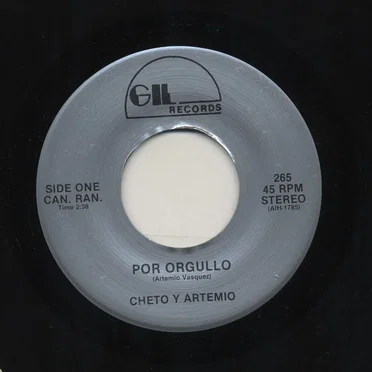 Por orgullo / El radio está tocando tu canción by Cheto y Artemio - album cover