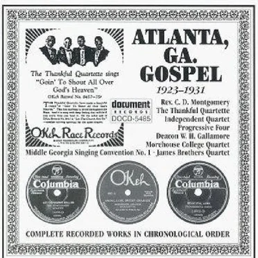 Atlanta, Ga. Gospel (1923-1931) by Various Artists - album cover