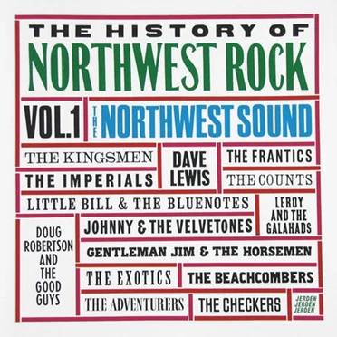 The History of Northwest Rock, Vol. 1: The Northwest Sound by Various Artists - album cover
