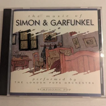 The Music of Simon & Garfunkel by The London Pops Orchestra - album cover