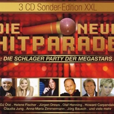 Die Neue Hitparade - Die Schlager Party der Megastars by Various Artists - album cover