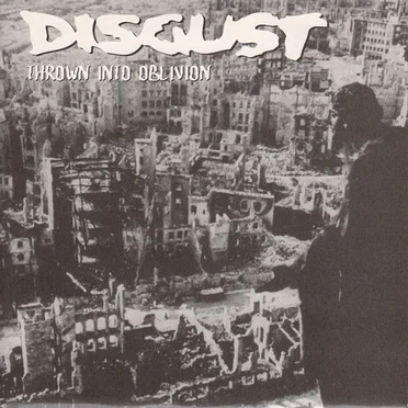 Thrown Into Oblivion by Disgust - album cover