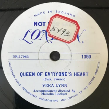 Queen of Ev'ryone's Heart / The Lambeth Waltz
