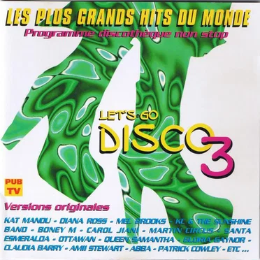 Let’s Go Disco 3 by Various Artists - album cover