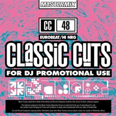 Mastermix Classic Cuts 48: Eurobeat/Hi NRG by Various Artists - album cover