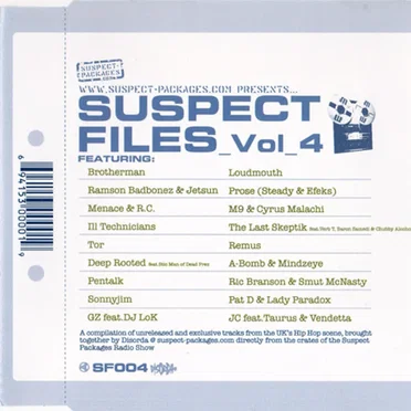 Suspect Files Volume 4 by Various Artists - album cover