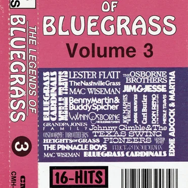 The Legends of Bluegrass, Volume 3 by Various Artists - album cover
