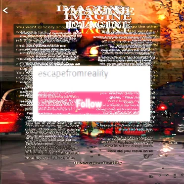 ⚫ ESCAPE FROM REALITY 😋❤️‼️ #imagination #imagines #escapefromreality #stories #fictional #yallwishthiswasyou 🤭 holy- THIS IS SO HAWT BYE Lord.. thank you so much for 80k! ❤️ ESCAPISTS ENGAGE ⚫ Part two 🥺