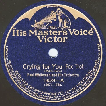 Crying for You / Sunny Jim