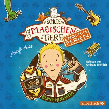 Die Schule der magischen Tiere - Endlich Ferien 5 - Benni und Henrietta by Margit Auer - album cover
