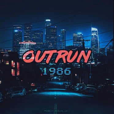 Outrun 1986 by morch kovalski - album cover
