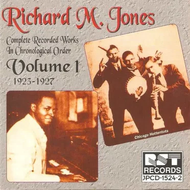 Richard M. Jones: Volume 1 1923-1927 by Various Artists - album cover