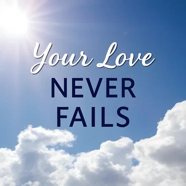 Your Love Never Fails