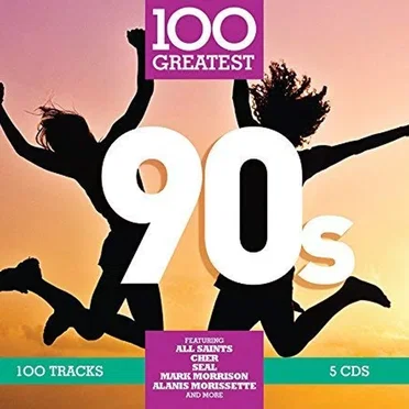 100 Greatest 90s by Various Artists - album cover