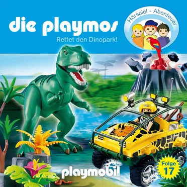 Die Playmos, Folge 17: Rettet den Dinopark! by Die Playmos - album cover
