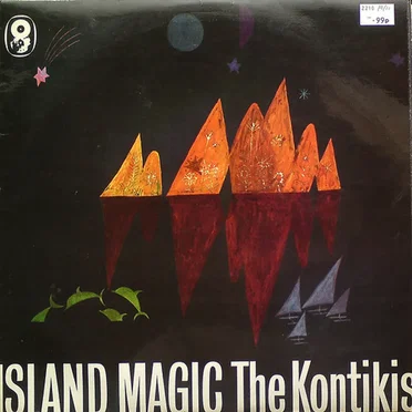Island Magic by The Kontikis - album cover