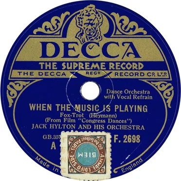 When the Music Is Playing / Just Once for All Time