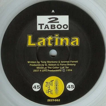Latina by 2 Taboo - album cover