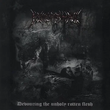 Devouring the Unholy Rotten Flesh by Hemorrhage - album cover
