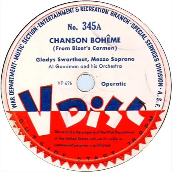 Chanson bohême / La paloma / La morena de mi copla