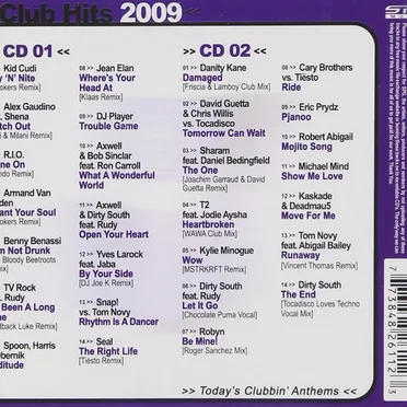 Club Hits 2009: 28 Essential Tracks by Various Artists - album cover