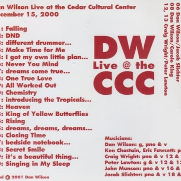 Live at the Cedar Cultural Center