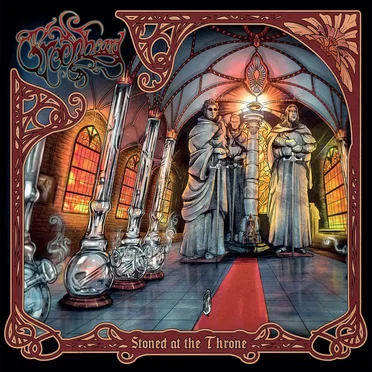 Stoned at the Throne by Greenbeard - album cover
