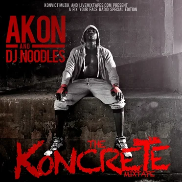 The Koncrete Mixtape by Akon - album cover