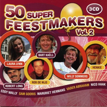 50 super feestmakers, volume 2 by Various Artists - album cover