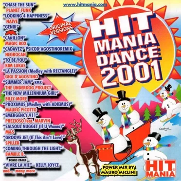 Hit Mania Dance 2001 by Various Artists - album cover