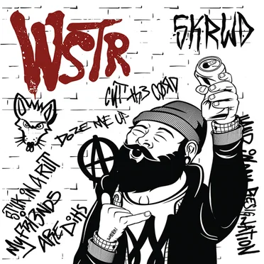 SKRWD by WSTR - album cover