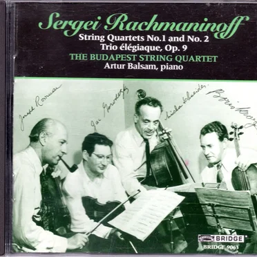 String Quartet No. 1 / String Quartet No. 2 / Trio élégiaque, Op. 9