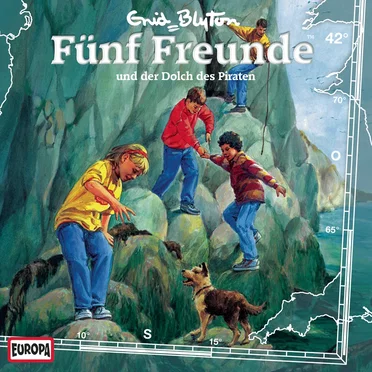 Fünf Freunde, Episode 42: und der Dolch des Piraten by Enid Blyton - album cover