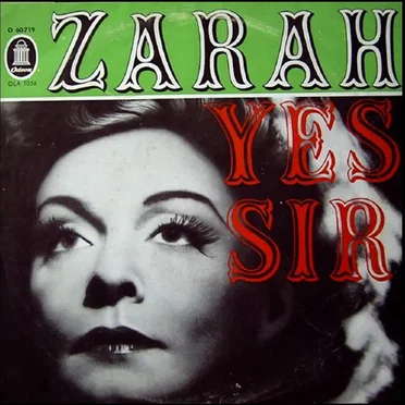 Zarah… Yes, Sir!