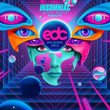 EDC Orlando 2023 by Insomniac Music Group - album cover