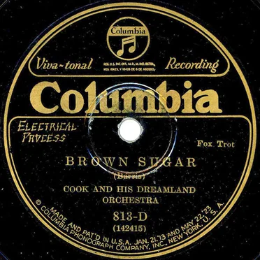 Brown Sugar / High Fever by Cook And His Dreamland Orchestra - album cover